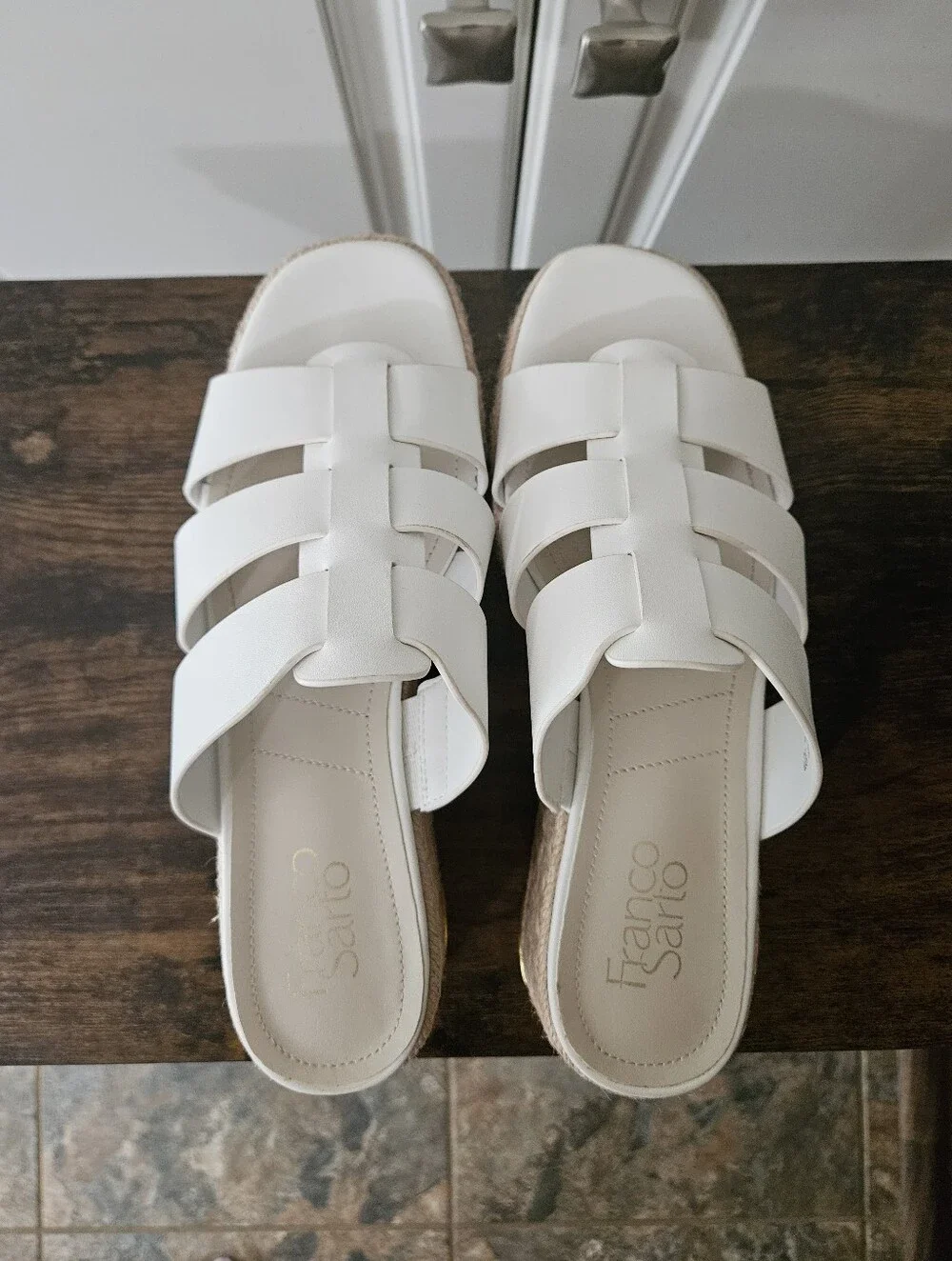 Franco Sarto soles braided